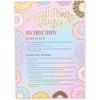Blue Panda 36 Pack Bingo Party Game for Donut Theme 1st First Birthday, Girl Baby Shower, Family Activities, Game Cards and Chips - 4 of 4