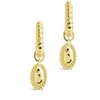 SHINE by Sterling Forever Hartley Hoop Earrings - Gold - 2 of 3