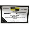 Duty Gear Leather Key Ring Holder Standard Black by Solar 1 - 4 of 4