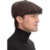 Collections Etc Men's Herringbone Flannel Hat - 4 of 4