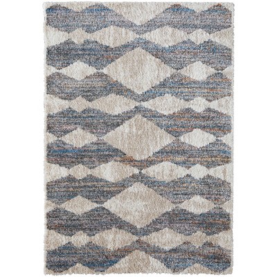 Mynka Transitional Diamond Area Rug