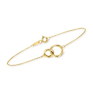 Pure Collection by Ross-Simons 14kt Yellow Gold Circle Bracelet - 1 of 4