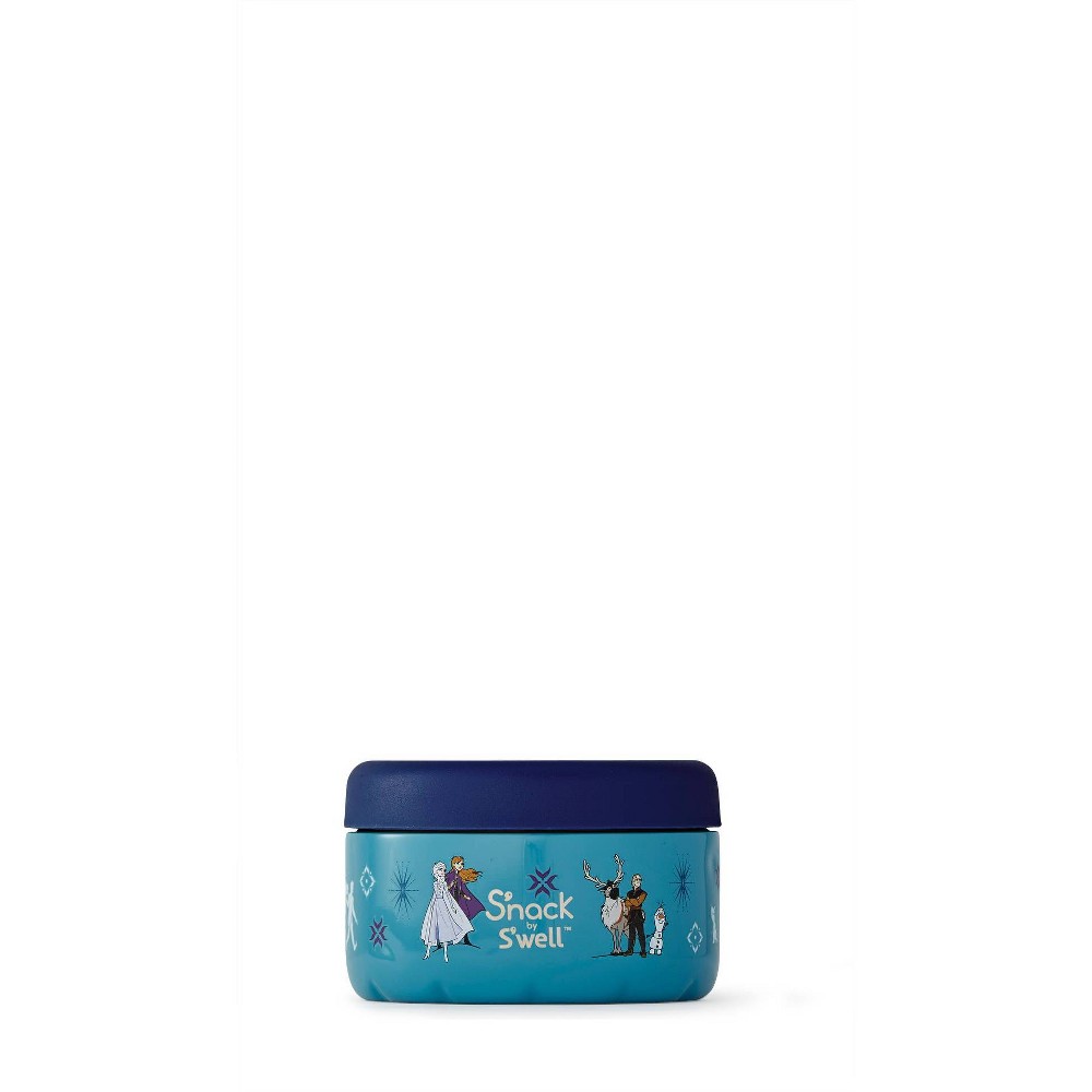 S&amp;#39;nack by S&amp;#39;well x Disney&amp;#39;s Frozen 2 Vacuum Insulated Stainless Steel Food Container 10oz - Frozen Adventure