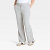 Women's Modal French Terry Flare Sweatpants - All In Motion™ - 4 of 4