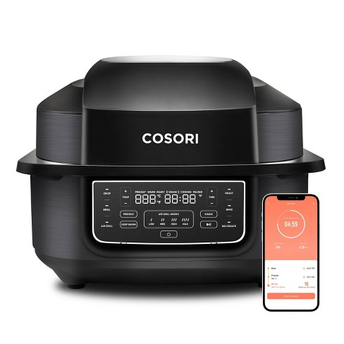 Cosori 8-in-1 Aeroblaze Smart Indoor Grill and 4qt Air Fryer - image 1 of 4
