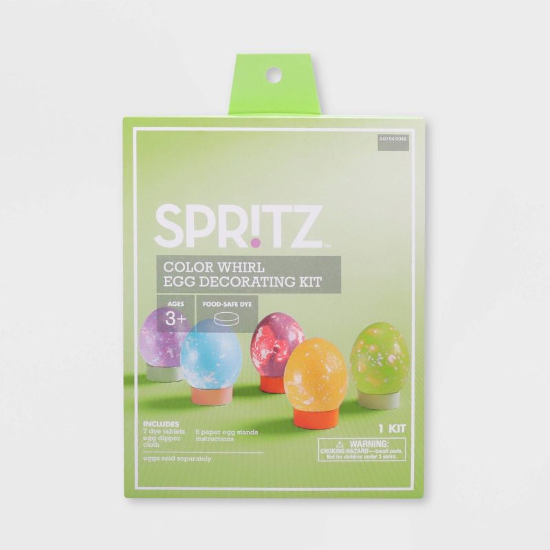 Color Whirl Easter Egg Decorating Kit - Spritz&#8482;, 1 of 8