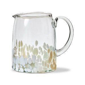 Tag Pinto Confetti White Pitcher - 48oz Beverage Server, Hand Wash, 6" H x 6.5" L x 4" W, Perfect for Parties - 1 of 1