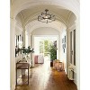 Chloe Lighting CH6H410BK14-SF2 Nolan Farmhouse 2 Light Black Square Semi-Flush Ceiling Pendant 14.25" Wide - 3 of 4