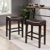 Set of 2 26" Avondale Backless Counter Height Barstools - Christopher Knight Home - image 2 of 4