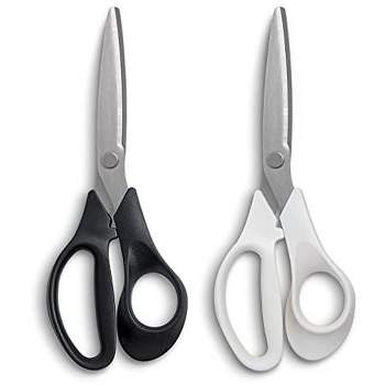 HITOUCH BUSINESS SERVICES 8" Stainless Steel Scissors Straight Handle 2/Pack TR55030