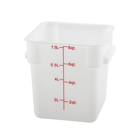 8 Cup Measuring Cup, Plastic, Gradations