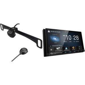 Kenwood DDX9907XR MultiMedia Receiver with CMOS-320LP Multi-Angle Rear View Camera with License Plate Mounting - 1 of 4