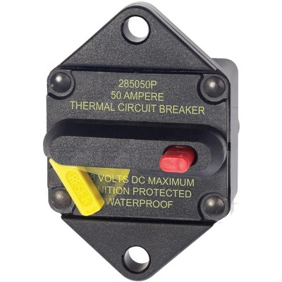 Lewmar 68000348 50 Amp Circuit Breaker for Boat Electrical Equipment