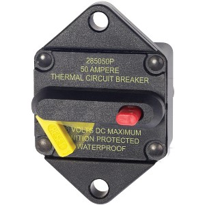 Lewmar 68000348 50 Amp Circuit Breaker for Boat Electrical Equipment - 1 of 1
