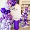 PartyWoo Balloons Purple Shades Lavender Lilac 36 18 12 10 5 Inch 100 pcs - 3 of 4