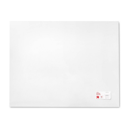 10pk 28 X 22 Poster Board White - Up & Up™ : Target