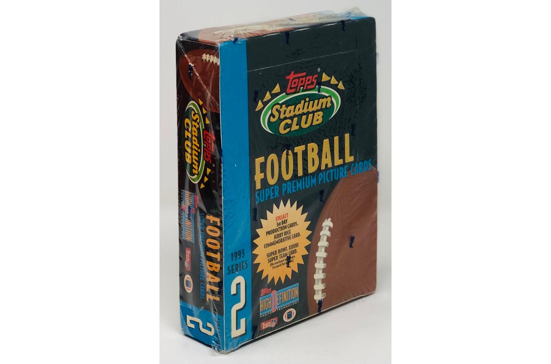1993 Topps Stadium Club Series 2 Football Box