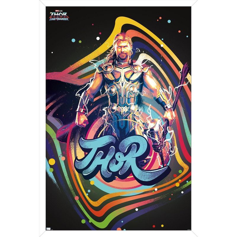 Trends International Marvel Thor: Love and Thunder - Squares Framed Wall Poster Prints, 1 of 7
