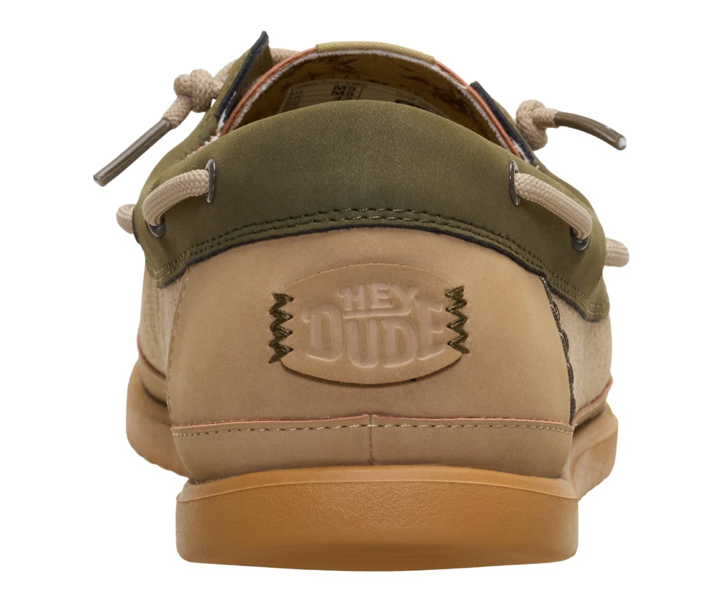 HEYDUDE Men Harbor Lo Craft Summer, Craft Olive Grey, 11, цвет: Оливковый — фото 5
