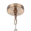 Craftmade Lighting 6 - Light Chandelier in  Satin Brass - 3 of 4