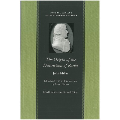The Origin of the Distinction of Ranks - (Natural Law and Enlightenment Classics) by  John Millar (Paperback)