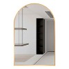 MAYEERTY Metal Framed Arched Bathroom Mirror for Wall - 4 of 4