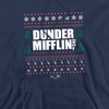Men's The Office Dunder Mifflin Ugly Christmas Sweaters Pull-Over Hoodie - 2 of 4