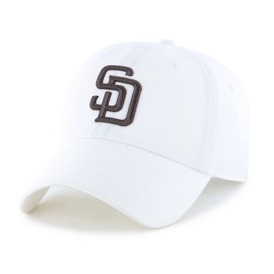 MLB San Diego Padres White Clean Up Hat