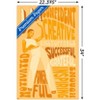 Trends International Boss Beauties - Yellow Unframed Wall Poster Prints - 3 of 4