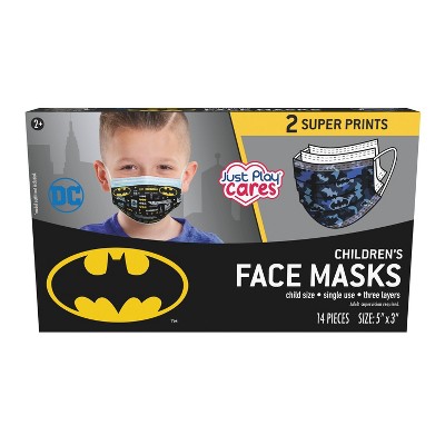 Just Play DC Comics Kid's Face Mask - 14pc