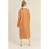 Women's Double Standard Long Color Block Coat - Klesis - 3 of 4