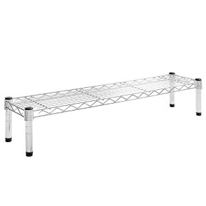 Shelving.com Chrome Wire Shelving with 1 Tier Shelf - - 1 of 3
