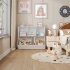 MaseiKar Kids Bookshelf, Bookcase Footboard, Toy Storage Cubby, Children's Toy Shelf, 35.4" L Storage Cabinet, Fit for Children's Room, Playroom - 4 of 4