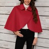 Coolmee Women's Shawl Wraps Cloak Cape Warm Pullover Winter Soft Shawl Cover Up - 3 of 4