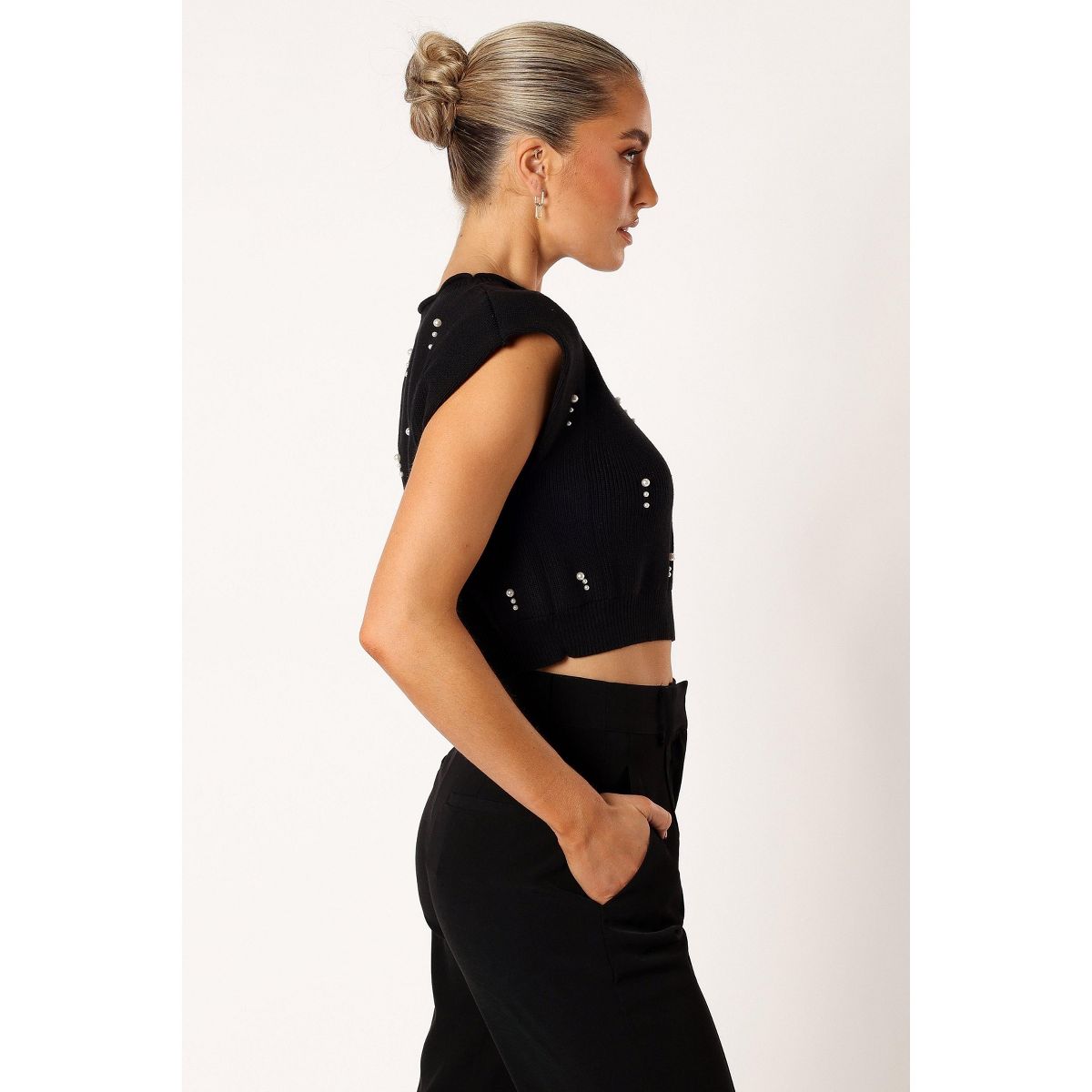 Petal and Pup Womens Malani Beaded Top - thumbnail 3