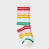 Women's Lollipop Christmas Cozy Crew Socks - White 4-10 - 2 of 3