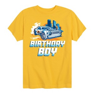 Boys' - Hot Wheels - Birthday Boy Short Sleeve Graphic T-Shirt - 1 of 3