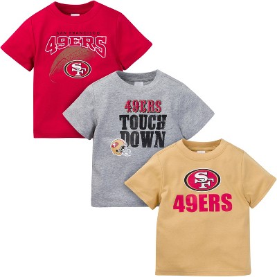 Nfl San Francisco 49ers Toddler Boys' Short Sleeve Samuel Jersey : Target