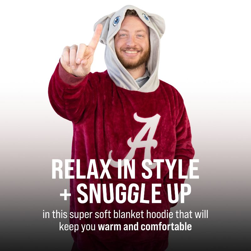 University of Alabama Big Al Snugible Blanket Hoodie & Pillow, 5 of 8