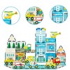 Picasso-TILES 50 PC Metro City Theme, Magnetic Tiles, Magnetic Building Blocks for Kids, Magnet for Kids 3+ - 3 of 4
