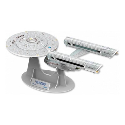 Quantum Mechanix Star Trek Qraftworks PuzzleFleet | USS Enterprise NCC-1701 Refit