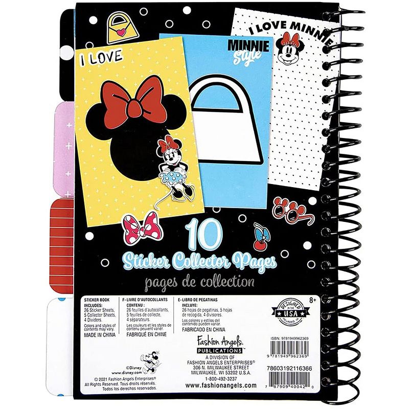 Fashion Angels Disney Minnie Mouse Fashion Angels 1000+ Stickers & Collector Book, 2 of 5