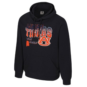 NCAA Auburn Tigers Men's Black Pullover Hooded Sweatshirt - XXL