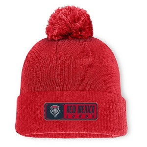 NCAA New Mexico Lobos Cuffed Pom Hat - 1 of 2
