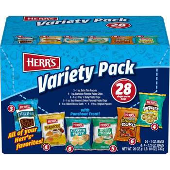 Herr's Variety Pack - 28ct