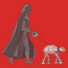 Women's Star Wars Darth Vader AT-AT Walking the Dog Racerback Tank Top - 2 of 4