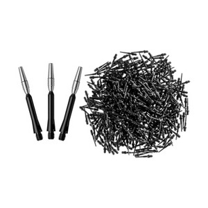 500 Tufflex II Dart Tips and 3 Spinster Dart Shafts - 1 of 3