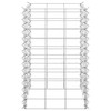 vidaXL Gabion Raised Bed Silver Iron 11.8 x 11.8 x 19.7 in - 4 of 4