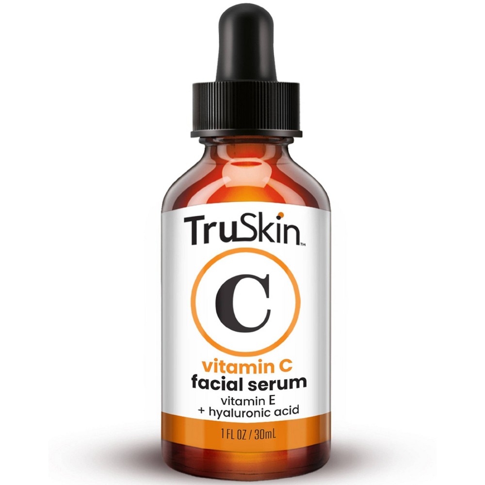 Photos - Cream / Lotion TruSkin Vitamin C Anti-Aging with Hyaluronic Acid Face Serum - 1 fl oz