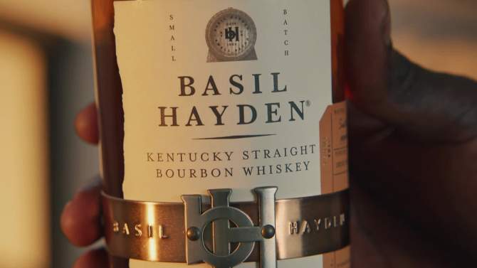 Basil Hayden Bourbon Whiskey - 750ml Bottle, 2 of 9, play video